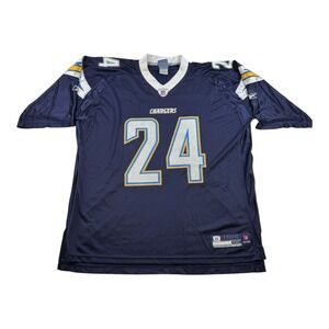San Diego Chargers Jersey Mens 2XL NFL Football Ryan Mathews Reebok Blue